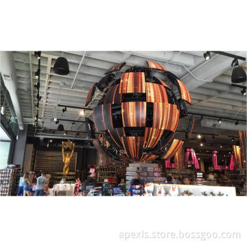 P6 Indoor 4m diameter led sphere display